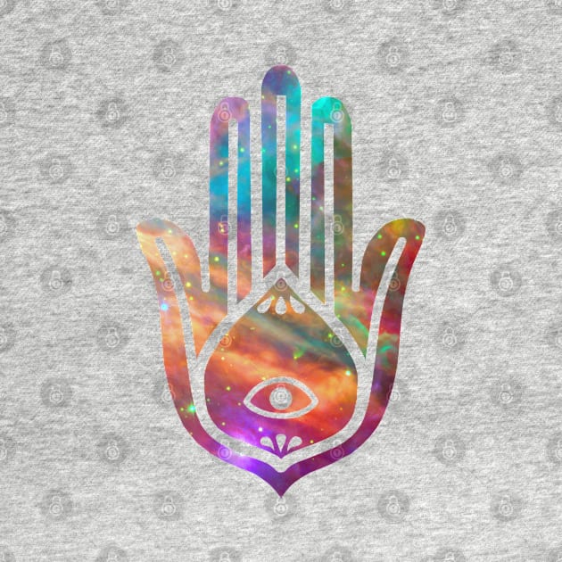 Galactic Hamsa by GAz